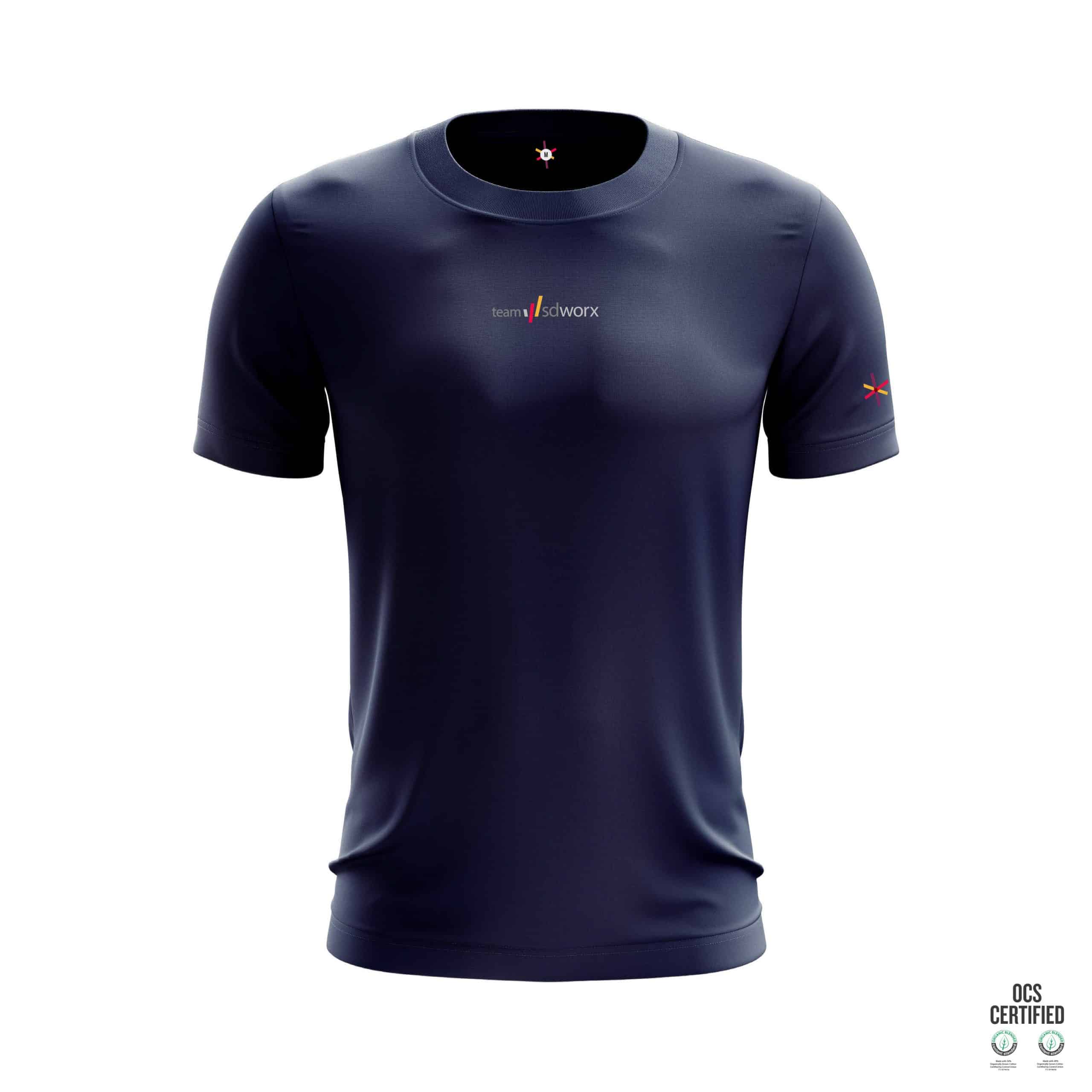 Premium Team SD Worx T Shirt Navy Team SD Worx Protime Shop